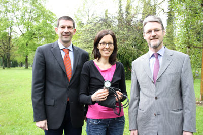 Dr. Christoph Schaudt, Dr. Bettina Glunz und Dr. Dieter Specht informierten im Lippe-Institut über Bluthochdruck. Foto: Heiko Appelbaum